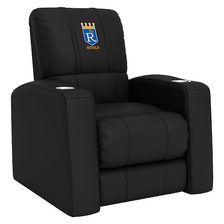Dreamseat Relax Recliner with Kansas City Royals Cooperstown Logo XZ418301RHTCDBLK-PSCOOP0035